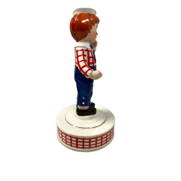 Vtg 1971 Bobbs Merrill Company Raggedy Andy Music Box by Schmid Works Japan EPC! - Picture 2 of 8